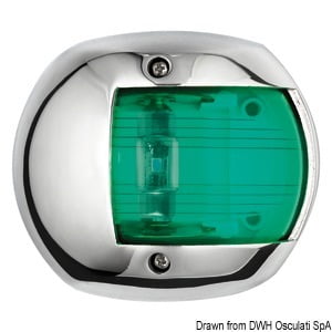 Compact 112.5° green led navigation light Compact 112.5° green led navigation light