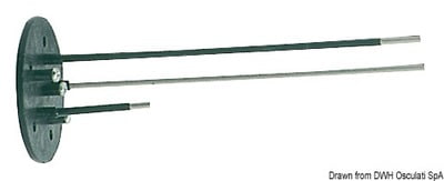 Electronic depth probe f.black water tanks
