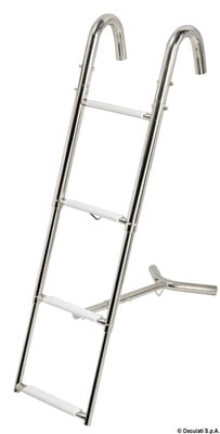 Bow telescopic ladder